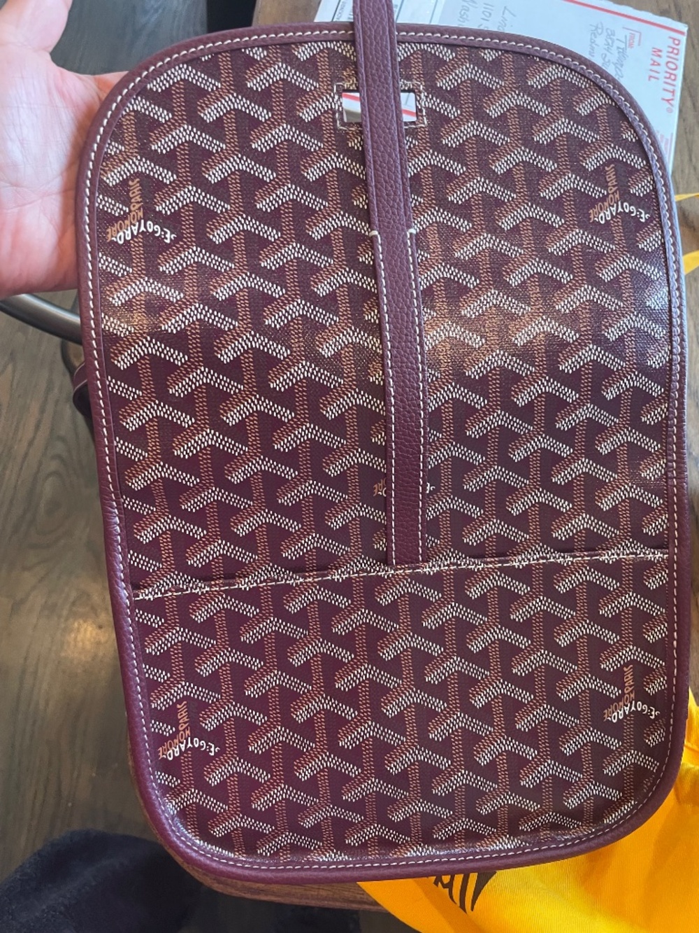 Goyard Belvedere Burgundy PM - NWT - Picture 7 of 10